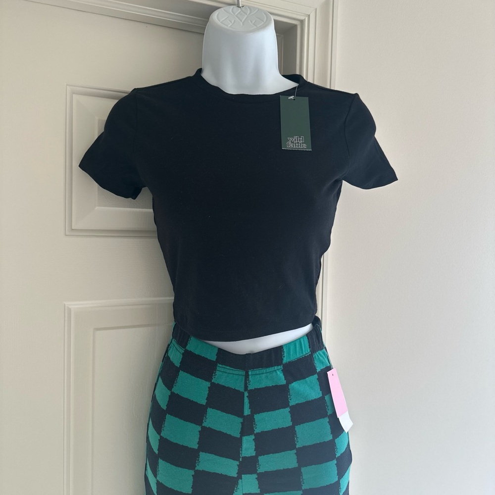 NWT black tee